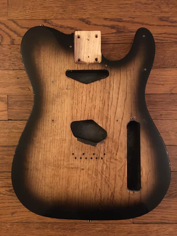 Telecaster Body Swamp Ash Nitro Finish image 1