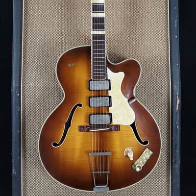 1961 Hofner Model 4550/S/E3 Classic Look Comfortable Guitar (A-33) image 2