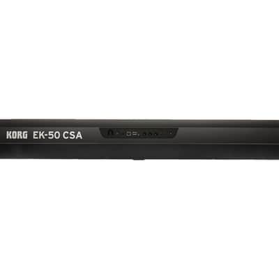 Korg EK-50 CSA 61-Key Entertainer Keyboard w/ Latin Styles - Open Box image 6