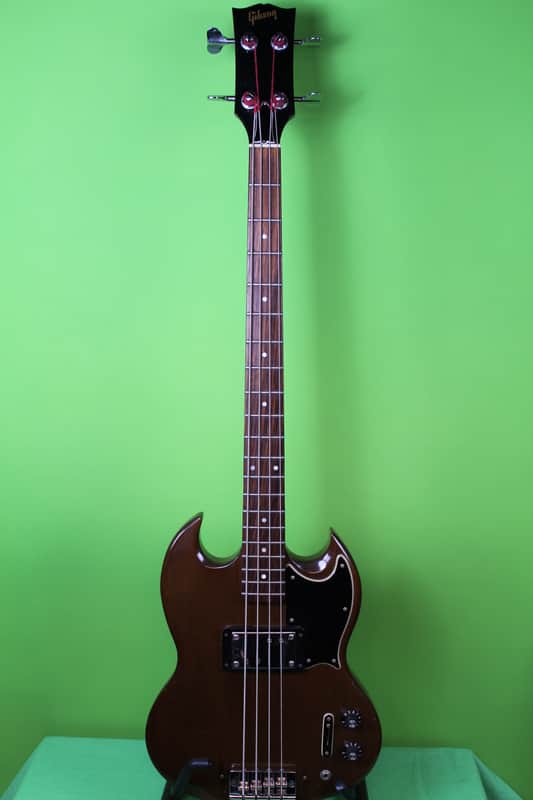 Gibson EB-4L Long Scale 1973 Natural A Real Player Varitone - Fair
