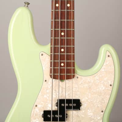 Fender Mark Hoppus Artist Series Signature Jazz Bass - 2010 - Surf Green Transparent image 4