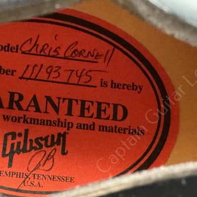 2013 Gibson Memphis - Chris Cornell ES 335 Satin Black - 184 von 250 - ID 5839 image 14