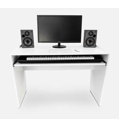Bazel Studio Desk Raystag-NR-61 key Studio Desk White image 1