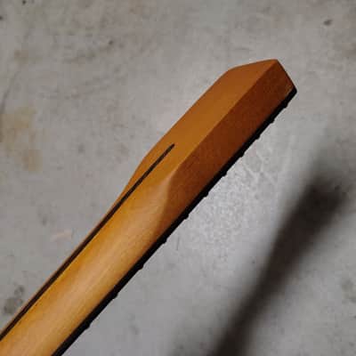 Roasted Maple Tele Neck fits fender Telecaster body 21 frets 60s style image 10