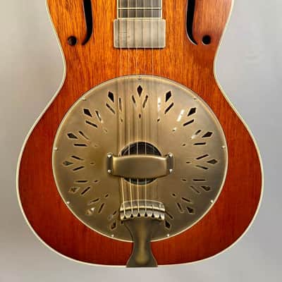 National El Trovador 2008 Mike Dowling Case Reso Mahogany image 3