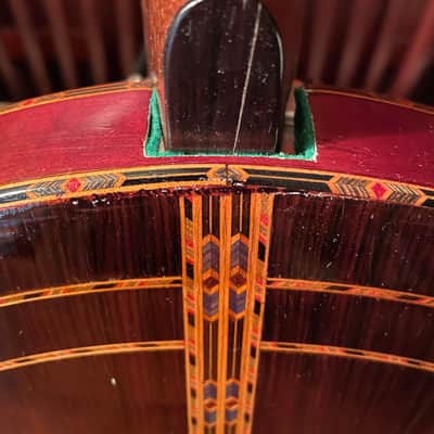 Stromberg Marimba Brazilian Rosewood Five Resonator Banjo Conversion w/ Original Tenor Neck Circa 1925 image 7