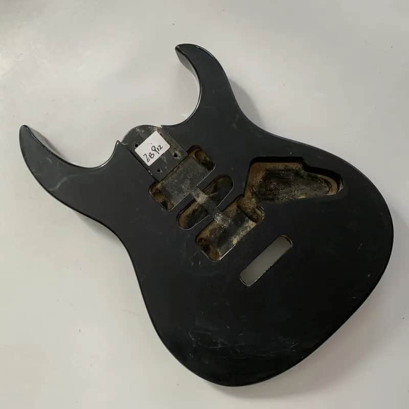 HSH Black Basswood Guitar DIY Project Body image 1