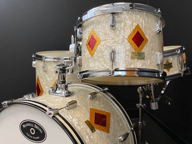 Maxwell Drums 22/13/16/5x14" 6-Ply Drum Set - WMP Full Dress image 1