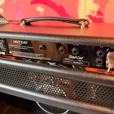 Bad Cat Hot Cat 45 Combo Amp - 2-Channel 45-Watt 1x12" Guitar 2022 - Present - Black image 7