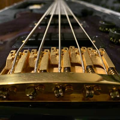 Peavey TL-Five String Bass 1990's Black image 3