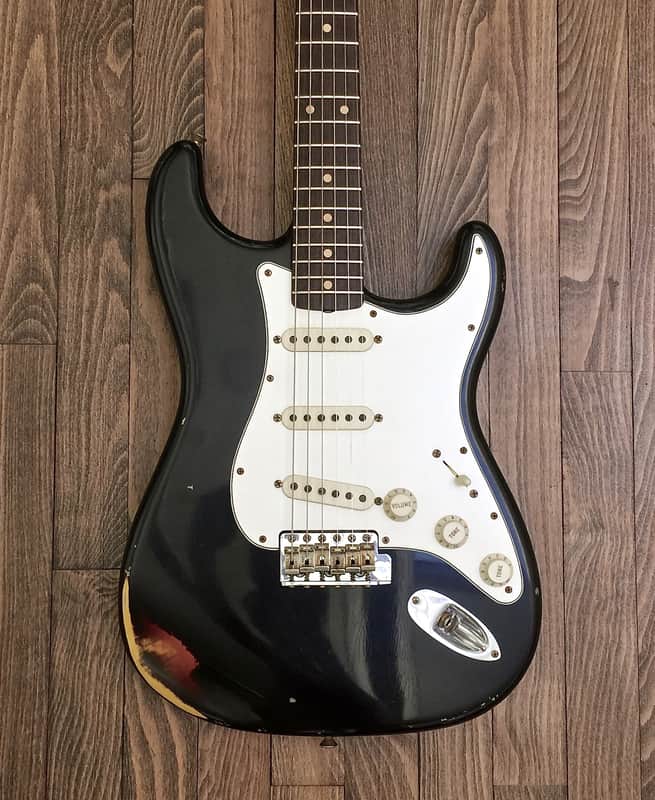 Fender Stratocaster 2005 Custom Shop Limited 1960 Black Relic image 1