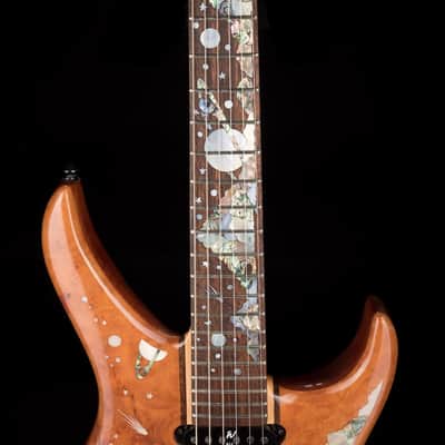 Pre Owned Planets HSS With Floyd Rose Brown Electric Guitar With Case image 11
