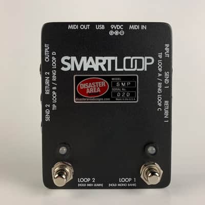 Disaster Area Smart Loop Dual-Stereo/Quad-Mono Loop Switcher/MIDI Controller image 4