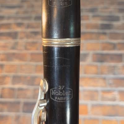 Noblet Paris Wooden Clarinet Black w/ Carrying Case & Aftermarket Mouthpiece image 3