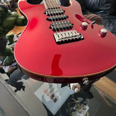 Suhr Custom Modern Carved Top Candy Apple Red image 5