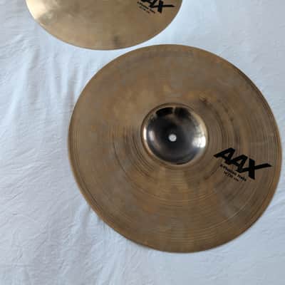 Sabian 14" AAX X-Plosion Hi-Hat Cymbals (Pair) 2019 - Present - Natural image 3