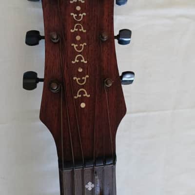Unknown 1930's Vintage Archtop, probably German / Schonbach made. Archtop probably 1930's - Red / dark sunburst image 9