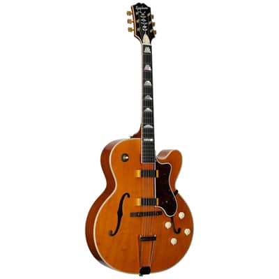 Epiphone 150th Anniversary Zephyr DeLuxe Regent Electric Guitar (with Case), Natural image 4