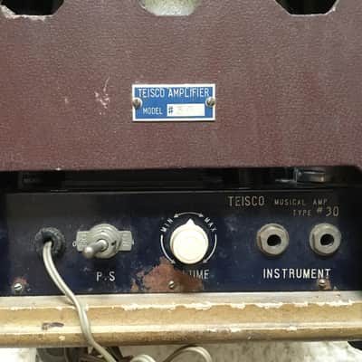 Vintage Teisco Model #30 Tube Amp 1950's image 3