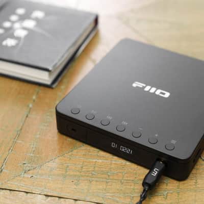FiiO DM13 Multifunctional Portable Stereo CD Player with Long-Lasting Battery, Supports USB Ripping, Optical/coaxial/3.5mm/4.4mm outputs (Black Bluetooth) image 6