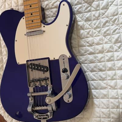 Fender Telecaster with Bigsby 2017 - Purple/Deep Blue image 5