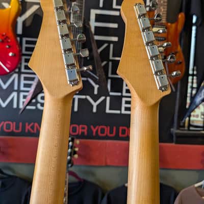 VALKENBURG USA Doubleneck Tele strat DRAGON GUITAR image 15