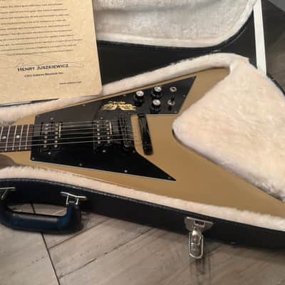 Gibson Limited Edition Government Series II Flying V 2013 - Tan image 4