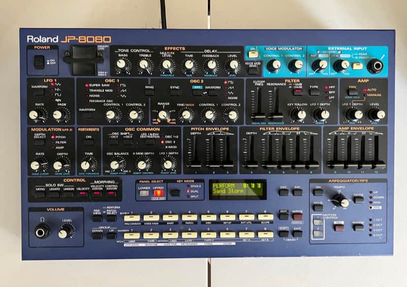 Roland JP-8080 Synthesizer Module 1998 - 2002 - Black image 1