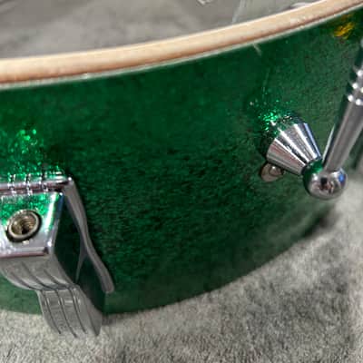Ludwig Green Sparkle Jazz Festival Snare Drum - Excellent - 1960s image 25