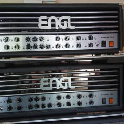 Rarest Engl Savage 120 mark I-Verified 1994-2nd year of production+flight case Worlds Best Metal Amp image 3