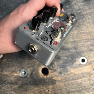 Zvex Vexter Series Sonar Tremolo with Tap Tempo 2010s - Silver with Graphic image 3