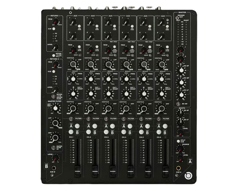 PLAYdifferently Model 1 6-Channel Premium Analog DJ Mixer