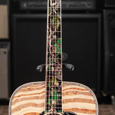 Martin Custom Shop D-300 Limited Edition 1 of 30 Acoustic Guitar - Natural with Hardshell Case image 5