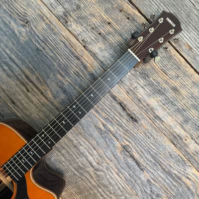 Used Yamaha A5R A.R.E. Acoustic Electric Guitar - Vintage Natural w/OHSC image 3