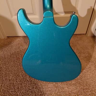 Eastwood Sidejack Baritone STD 2010s - Metallic Blue image 5