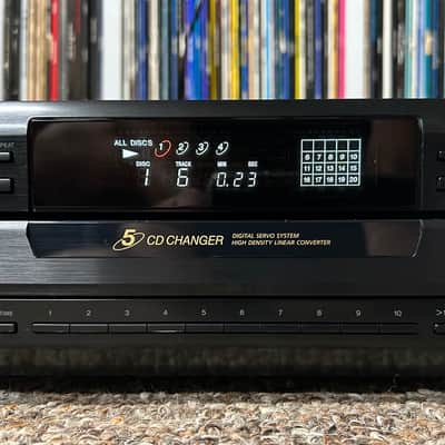 Sony CDP-CE405 Compact Disc Player 5-Disc CD Carousel Changer w/ Remote TESTED ✅ image 21