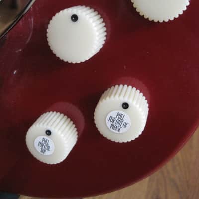 Danelectro Hodad Red Metallic Sparkle Bigsby-style trem + Custom Pickguards image 12