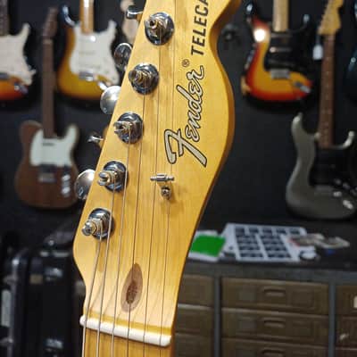 Fender American Performer Telecaster Hum with Maple Fretboard 2018 - Present - Vintage White image 6