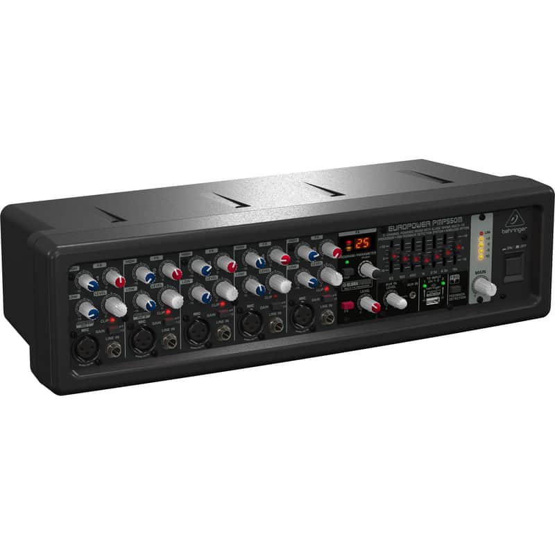 Behringer Europower PMP550M 5-Channel 500-Watt Powered Mixer image 4