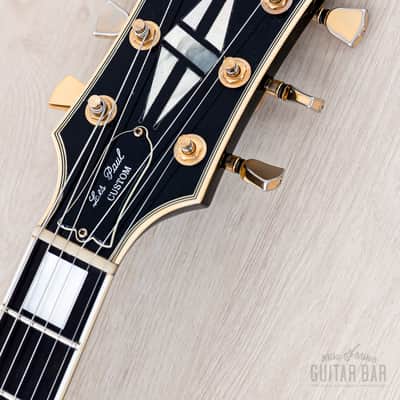 2001 Gibson Les Paul Custom Black Beauty w/ Case, Lightweight image 4