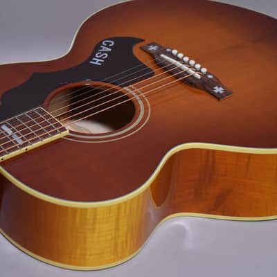 2025 Gibson Custom Rosanne Cash J-185 Cherry Sunburst w/OHSC image 7