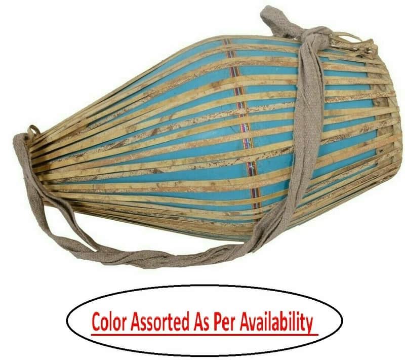 Handmade  Mridangam  Pakhawaj Khol  South Indian Musicall  Percussion Instrument With Bag Assor image 1