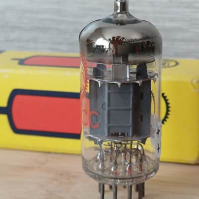 Extremely rare NOS NIB 1965 SIEMENS E82CC TRILPE MICA VALVO label special quality ecc82 12au7 like 5814 ecc802S super strong, fully tested Superb sounding tubes ! image 4