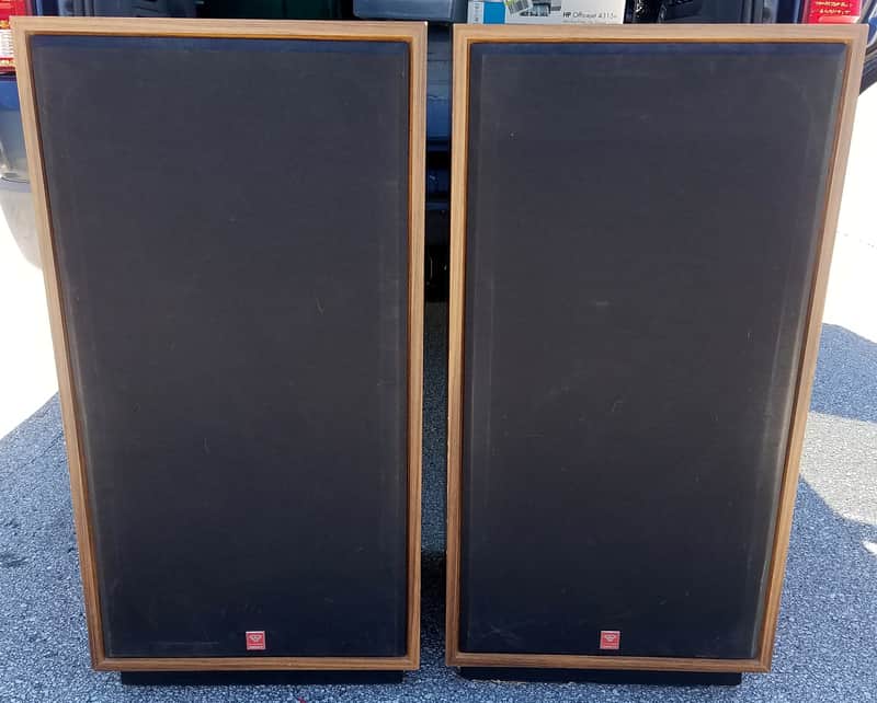 Cerwin-Vega DX-9 400 Watt Stereo Speakers 15" Woofers "NEED RE-FOAMING" image 1