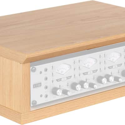 Gator Frameworks Elite 2U Desktop Studio Rack - Natural Maple Matte image 1