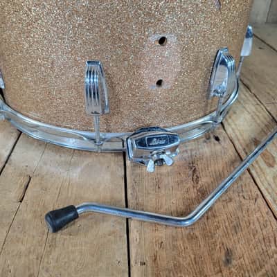 Ludwig Pro Beat Floor Tom 16" x 16" 1976 - Champagne Sparkle image 7