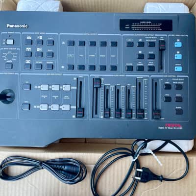 Panasonic Panasonic WJ-AVE5 Digital AV Mixer / Video Synthesizer - Vintage Retro Video FX - Mint in Original Box 1990 - Nero image 3