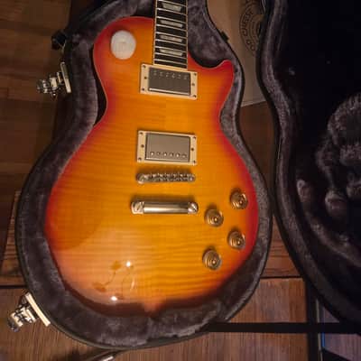 Epiphone Les Paul 1960s Tribute Plus 2010s - Cherry Sunburst image 20