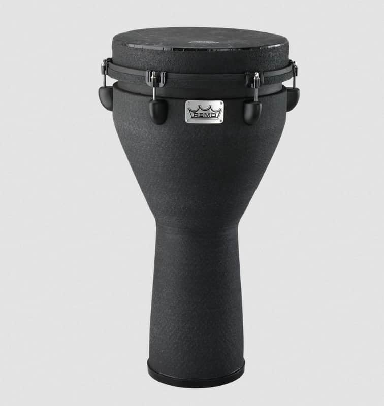 Remo DJ-0012-BE Mondo 12" Djembe Drum - Black Earth image 1