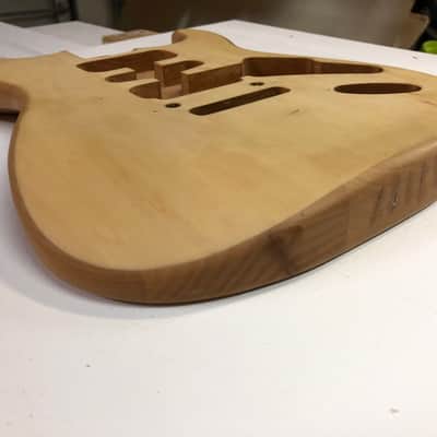 Charvel SoCal 2011 natural Guitar body, unpainted MIM image 8